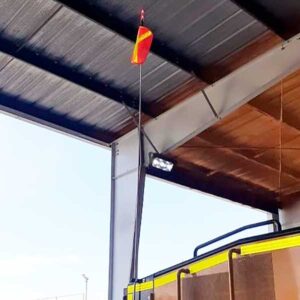 El uso de pértigas mineras full led puede evitar accidentes en una faena.